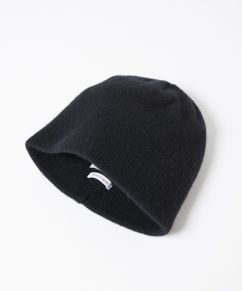 RACAL（ラカル）の「Merino Wool & Cashmere Blend Soft Knit Beanie / カシミヤウール混ソフトニットビーニー（ニットキャップ/ビーニー・レディース・ブラック/ブラウン/ライム/アイボリー・FREE）」の10枚目の写真
