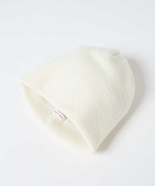 RACAL（ラカル）の「Merino Wool & Cashmere Blend Soft Knit Beanie / カシミヤウール混ソフトニットビーニー（ニットキャップ/ビーニー・レディース・ブラック/ブラウン/ライム/アイボリー・FREE）」の13枚目の写真