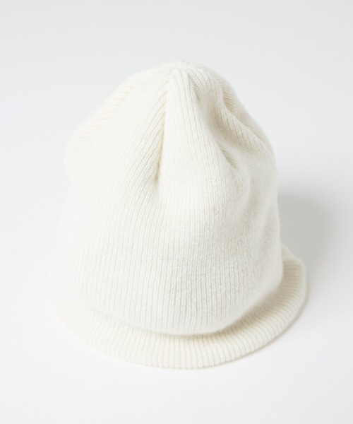 RACAL（ラカル）の「Merino Wool & Cashmere Blend Soft Knit Beanie / カシミヤウール混ソフトニットビーニー（ニットキャップ/ビーニー・レディース・ブラック/ブラウン/ライム/アイボリー・FREE）」の15枚目の写真