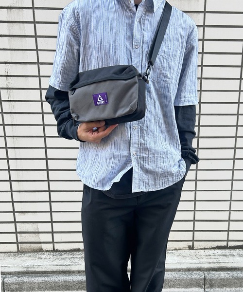 GERRY（ジェリー）の「【ユニセックス】GERRY E/Fマルチショルダーバッグ（ショルダーバッグ・メンズ・ブラック/カーキ/ベージュ/チャコールグレー・FREE）」の2枚目の写真