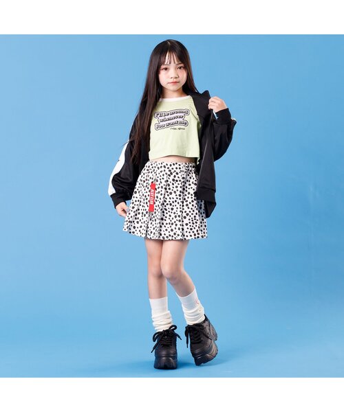 algy（アルジー）の「チャーム付きプリーツスカパン（スカート・キッズ・ベージュ/グリーン/オフホワイト/グレー/ブラック/ネイビー・SMALL/MEDIUM/X-SMALL/XX-SMALL/XXX-SMALL）」の13枚目の写真