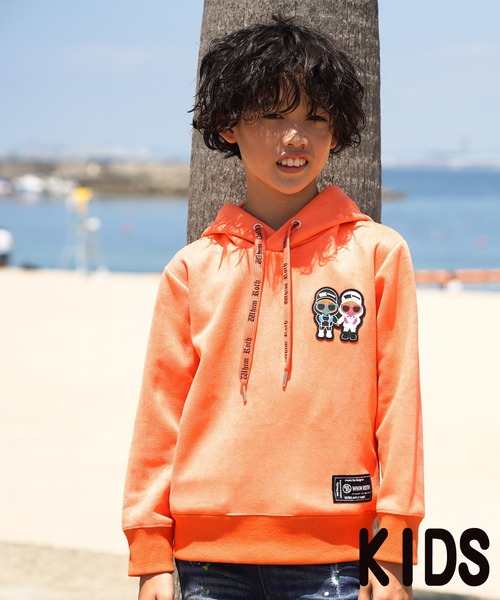 新品タグ付き✨24ss アナダブルジャージーパーカー　ペプラム　ジップ adamsJUGGLER（アダムスジャグラー）の「スナジーベイビーフーディー