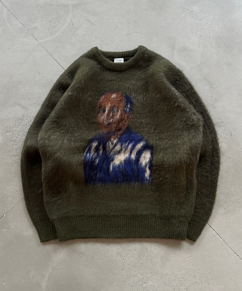 セール】ASSORT SHAGGY KNIT / アソートシャギーニット（ニット