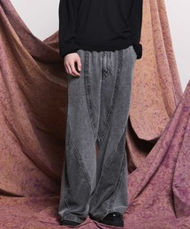 MAISON SPECIAL | 《UNISEX》Chemical Over-Dyed Inside-Out Sweat Wide Pants/ケミカルオーバーダイインサイドアウトスウェットワイドパンツ【MAISON SPECIAL/メゾンスペシャル】(スウェットパンツ)