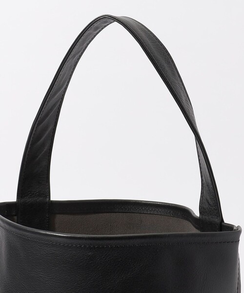 TEMBEA テンベア バゲッドトート ミニ PVC レザー ブラック 巾着 黒 TEMBEA Baguette Tote Mini PVC Coating - Gingham Black
