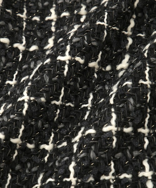 ROPE' PICNIC(ロペピクニック)の「【KIDS】チェックツイードスカート/リンクコーデ(スカート・キッズ・ブラック系その他/ホワイト系その他5・120/130/140/150)」の10枚目の写真