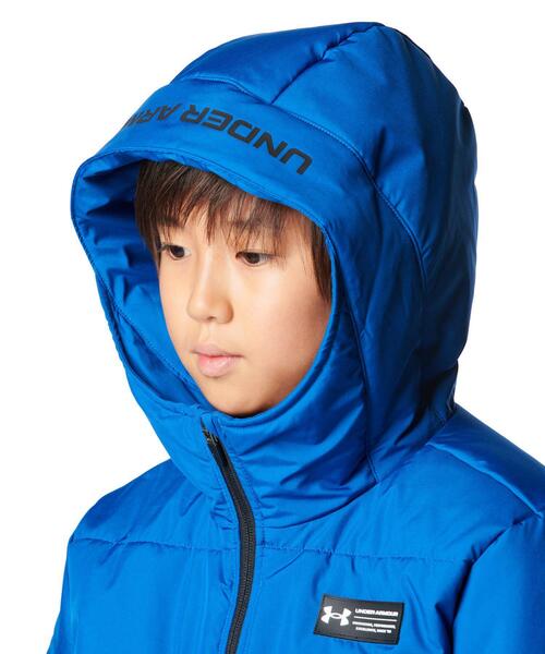 【セール】UAインサレーション フルジップ ジャケット（トレーニング/キッズ）（その他アウター）｜UNDER ARMOUR（アンダーアーマー）