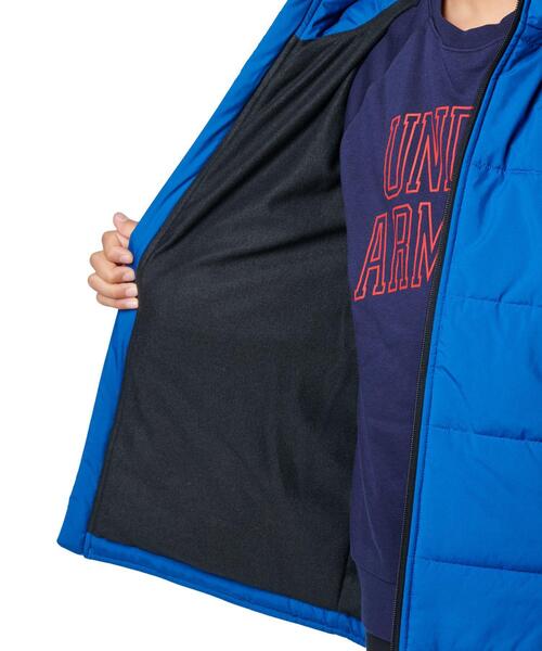 【セール】UAインサレーション フルジップ ジャケット（トレーニング/キッズ）（その他アウター）｜UNDER ARMOUR（アンダーアーマー）