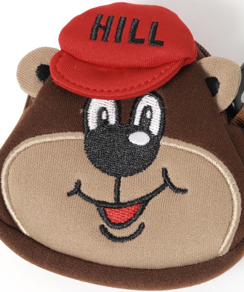 niko and...（ニコアンド）の「【BILLY(ビリー)】フェイスミニポーチ（ポーチ・レディース・ブラウン・0）」の3枚目の写真