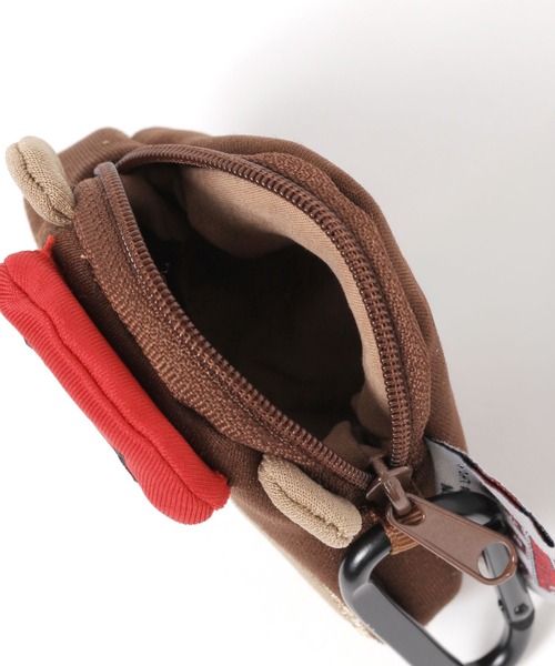 niko and...（ニコアンド）の「【BILLY(ビリー)】フェイスミニポーチ（ポーチ・レディース・ブラウン・0）」の7枚目の写真