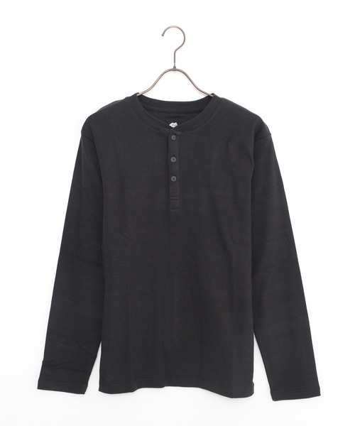 JEMORGAN(ジェーイーモーガン)の「『JEMORGAN LONG JOHNS/ジェーイーモーガンロングジョーンズ』テレコヘンリーネック長袖Tシャツ【+】(Tシャツ/カットソー・メンズ・杢グレー/ブラック/オフホワイト・L/XL/M)」の17枚目の写真