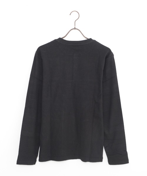JEMORGAN(ジェーイーモーガン)の「『JEMORGAN LONG JOHNS/ジェーイーモーガンロングジョーンズ』テレコヘンリーネック長袖Tシャツ【+】(Tシャツ/カットソー・メンズ・杢グレー/ブラック/オフホワイト・L/XL/M)」の18枚目の写真