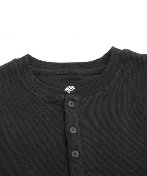 JEMORGAN(ジェーイーモーガン)の「『JEMORGAN LONG JOHNS/ジェーイーモーガンロングジョーンズ』テレコヘンリーネック長袖Tシャツ【+】(Tシャツ/カットソー・メンズ・杢グレー/ブラック/オフホワイト・L/XL/M)」の20枚目の写真