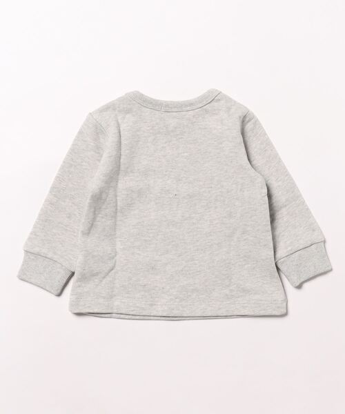 NKNIT ハート型レザーアップリケ トレーナー NKNIT ハート型レザーアップリケ トレーナー NKNIT ハート型