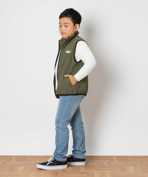 MPS(エムピーエス)の「MPS(エムピーエス)【ウェストゆったり】タイトストレートデニムパンツ(デニムパンツ・キッズ・ブラック/ダークインディゴブルー/ライトインディゴブルー・130/140/150/160)」の5枚目の写真
