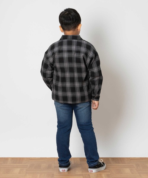 MPS(エムピーエス)の「MPS(エムピーエス)【ウェストゆったり】タイトストレートデニムパンツ(デニムパンツ・キッズ・ブラック/ダークインディゴブルー/ライトインディゴブルー・130/140/150/160)」の14枚目の写真
