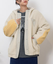 美品✨ボアブルゾン　ホワイト系 ブルゾン（ホワイト/白色系・ボア）ファッション通販 - ZOZOTOWN