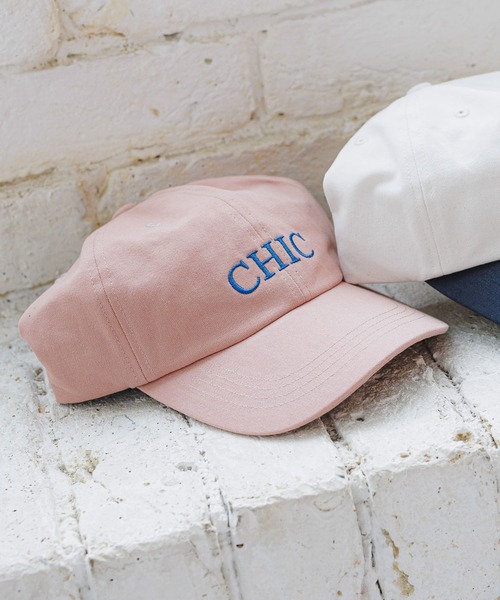 LAKOLE（ラコレ）の「アソートロゴキャップ / 231554（キャップ・レディース・ベージュ/オフホワイト/ピンク/ブラック・FREE）」の4枚目の写真