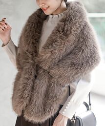 rps | フェイクファーショール(マフラー)