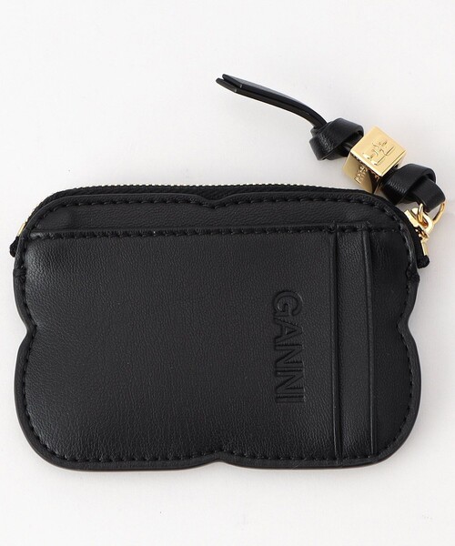 FREAK'S STORE（フリークスストア）の「GANNI/ガニー COMPACT WALLET / A6150 / コンパクトウォレット（財布・レディース・ブラック・ONE SIZE）」の2枚目の写真