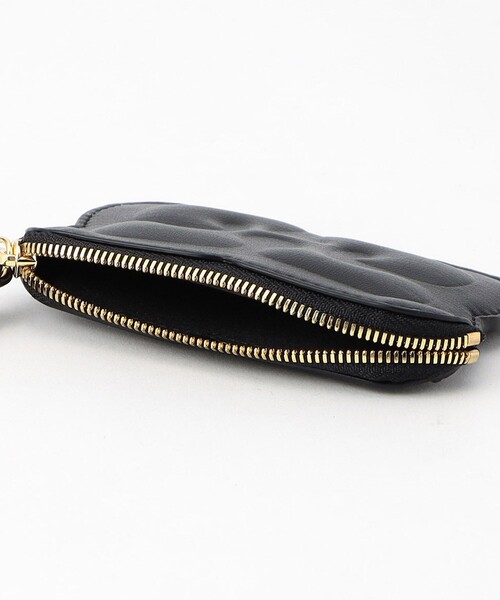 FREAK'S STORE（フリークスストア）の「GANNI/ガニー COMPACT WALLET / A6150 / コンパクトウォレット（財布・レディース・ブラック・ONE SIZE）」の4枚目の写真