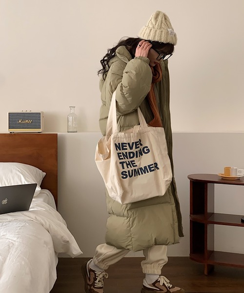 【セール】フード付き中綿ロングコート（ダウンジャケット/コート）｜Doula Doula（ドゥーラドゥーラ）