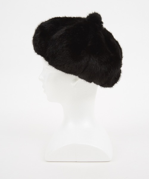 an meets zakka モコモコボリュームファーベレー帽 / レディース