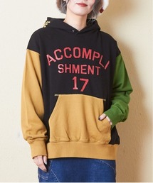 CUBE SUGAR | 32/16スウェット刺繍入りプルオーバーパーカー(パーカー)