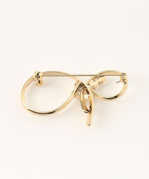 B:MING by BEAMS（ビーミングバイビームス）の「【セレモニー・フォーマル】リボン ブローチ（ブローチ/コサージュ・レディース・シルバー/ゴールド・ONE SIZE）」の6枚目の写真