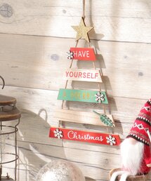 LBC（エルビーシー）の「ウッドクリスマスハンガー（インテリア雑貨）」