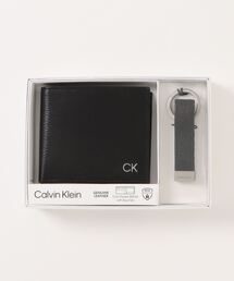 Calvin Klein | 【Calvin Klein / カルバン クライン】- Billfold With Coin Pocket(Key Fob Gift Set)/ 二つ折り財布 キーリングキーホルダー付き(財布)