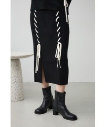 AZUL by moussy | ステッチデザインリブスカート(スカート)