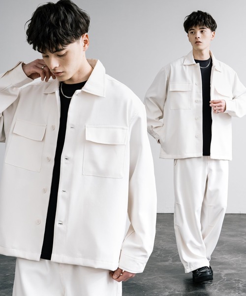 セットアップ】オーバーサイズCPOジャケット＆パラシュートイージー