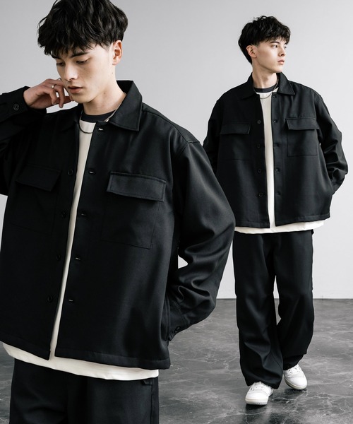 セットアップ】オーバーサイズCPOジャケット＆パラシュートイージー