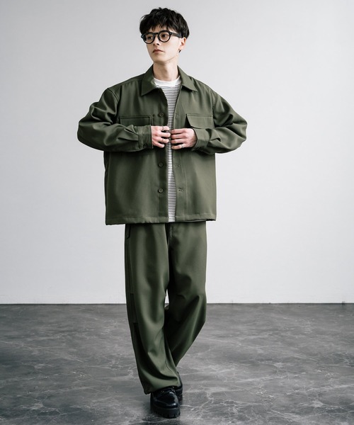 セットアップ】オーバーサイズCPOジャケット＆パラシュートイージー