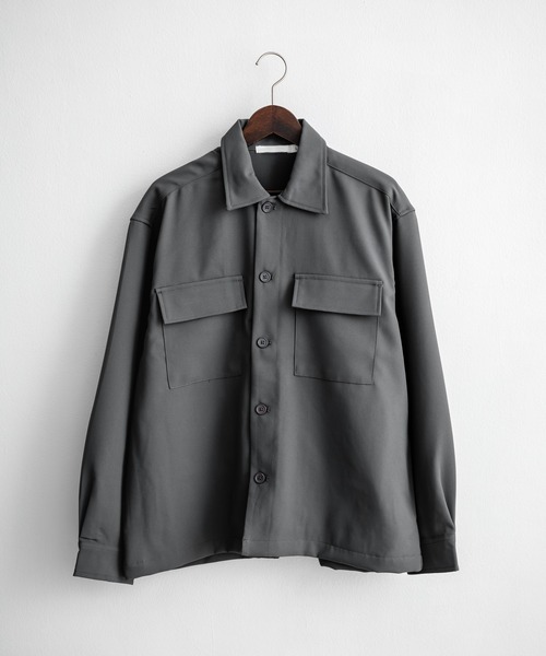 Rocky Monroe(ロッキーモンロー)の「【セットアップ】オーバーサイズCPOジャケット&パラシュートイージーパンツ(セットアップ・メンズ・チャコールグレー/ブラック/アイボリー/カーキ・M/L/LL)」の21枚目の写真