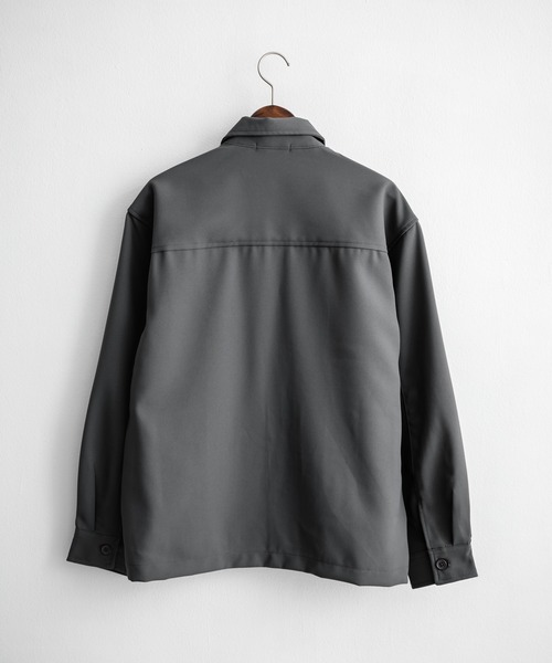 Rocky Monroe(ロッキーモンロー)の「【セットアップ】オーバーサイズCPOジャケット&パラシュートイージーパンツ(セットアップ・メンズ・チャコールグレー/ブラック/アイボリー/カーキ・M/L/LL)」の22枚目の写真