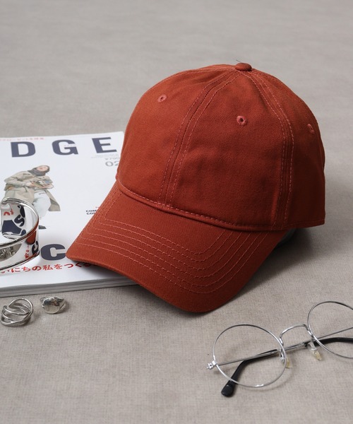 Ree&Mee（リーアンドミー）の「Ree&Mee 大きいサイズ 消臭 抗菌 ビッグサイズ ピグメントツイル キャップ（キャップ・メンズ・ピンク/インディゴブルー/オレンジ/ライトブルー/ネイビー/ベージュ/ブラック/グリーン/ブラウン/サンドベージュ/ホワイト/カーキ/グレー/ブルー/ワイン・FREE）」の15枚目の写真