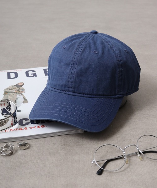 Ree&Mee（リーアンドミー）の「Ree&Mee 大きいサイズ 消臭 抗菌 ビッグサイズ ピグメントツイル キャップ（キャップ・メンズ・ピンク/インディゴブルー/オレンジ/ライトブルー/ネイビー/ベージュ/ブラック/グリーン/ブラウン/サンドベージュ/ホワイト/カーキ/グレー/ブルー/ワイン・FREE）」の11枚目の写真