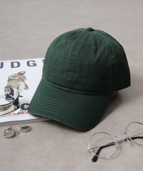 Ree&Mee（リーアンドミー）の「Ree&Mee 大きいサイズ 消臭 抗菌 ビッグサイズ ピグメントツイル キャップ（キャップ・メンズ・ピンク/インディゴブルー/オレンジ/ライトブルー/ネイビー/ベージュ/ブラック/グリーン/ブラウン/サンドベージュ/ホワイト/カーキ/グレー/ブルー/ワイン・FREE）」の9枚目の写真