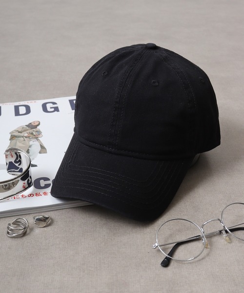 Ree&Mee（リーアンドミー）の「Ree&Mee 大きいサイズ 消臭 抗菌 ビッグサイズ ピグメントツイル キャップ（キャップ・メンズ・ピンク/インディゴブルー/オレンジ/ライトブルー/ネイビー/ベージュ/ブラック/グリーン/ブラウン/サンドベージュ/ホワイト/カーキ/グレー/ブルー/ワイン・FREE）」の3枚目の写真