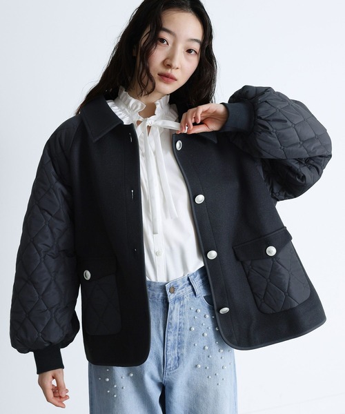 somari imagination（ソマリ イマジネーション）の「『襟フリルボウタイブラウス』（シャツ/ブラウス・レディース・ブラック/オフホワイト・2/1）」の19枚目の写真