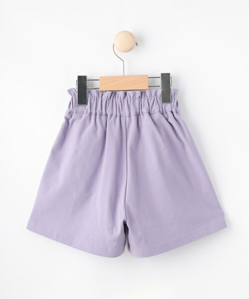 SHOO・LA・RUE(シューラルー)の「◆【110-140cm】ストレッチ裏起毛フリルポケットショートパンツ(その他パンツ・キッズ・パープル/ブラック・14/12/11/13)」の13枚目の写真
