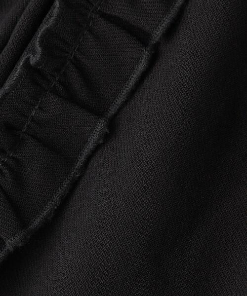 SHOO・LA・RUE(シューラルー)の「◆【110-140cm】ストレッチ裏起毛フリルポケットショートパンツ(その他パンツ・キッズ・パープル/ブラック・14/12/11/13)」の8枚目の写真