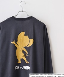 TOM&JERRY Back print long sleeve top / バックプリント 長袖カットソー オーバートレーナー unisex