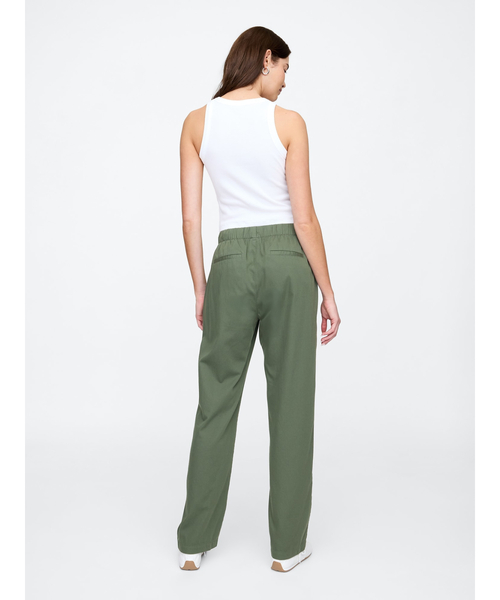 GAP（ギャップ）の「ミッドライズ イージー ツイルパンツ（その他パンツ・レディース・ブラック/グリーン/インディゴブルー・XS/M/S/L/XXS）」の10枚目の写真