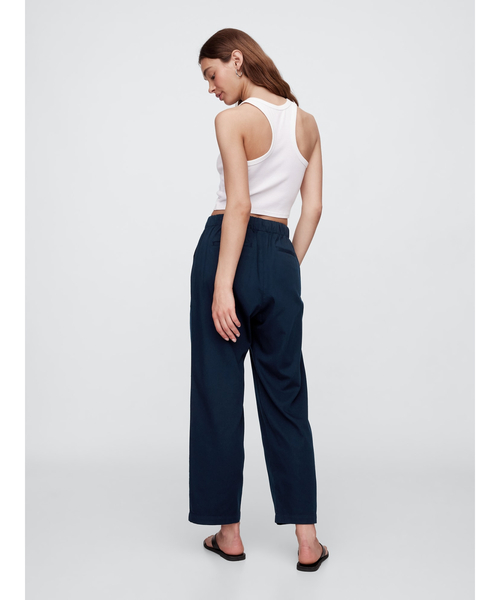 GAP（ギャップ）の「ミッドライズ イージー ツイルパンツ（その他パンツ・レディース・ブラック/グリーン/インディゴブルー・XS/M/S/L/XXS）」の12枚目の写真