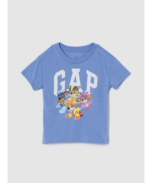 GAP(ギャップ)の「babyGap パウ・パトロール グラフィックTシャツ(Tシャツ/カットソー・キッズ・オフホワイト/ブルー/ネイビー・110cm/95cm/100cm/105cm/90cm)」の1枚目の写真
