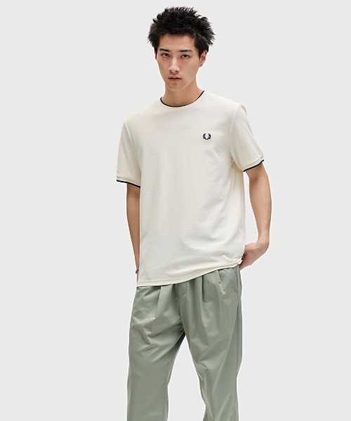 Crepe Pique T-Shirt／クレープピケTシャツ（Tシャツ/カットソー
