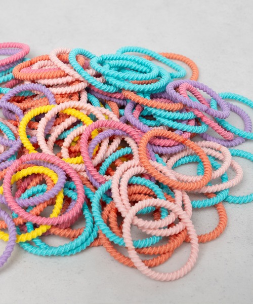 ギザヘアゴム 95本入りセット（ヘアゴム）｜MKD.ZAKKA（エムケーディー